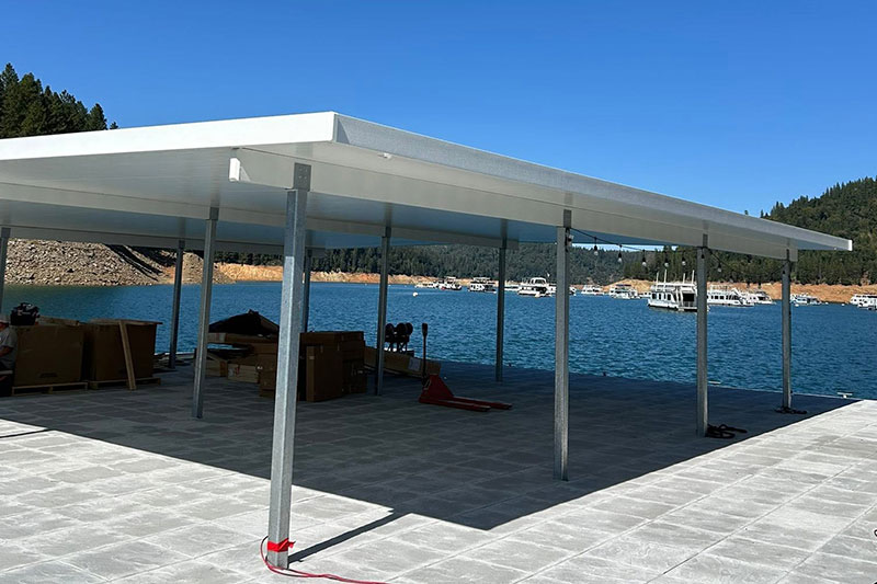 Patio Cover By Water